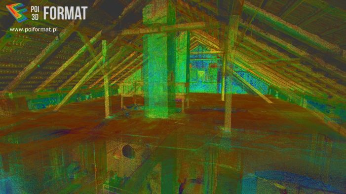 Architectural and construction inventory based on laser scanning